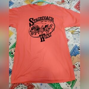 Vintage stagecoach single stitch size large destination T-shirt